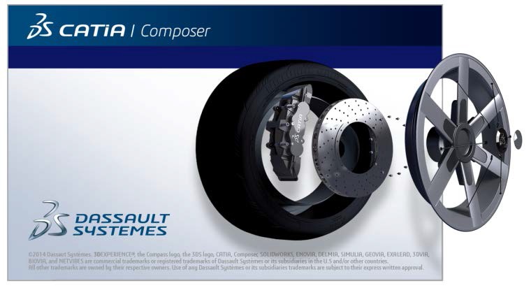 DS CATIA Composer R2015x(x64) 特别版